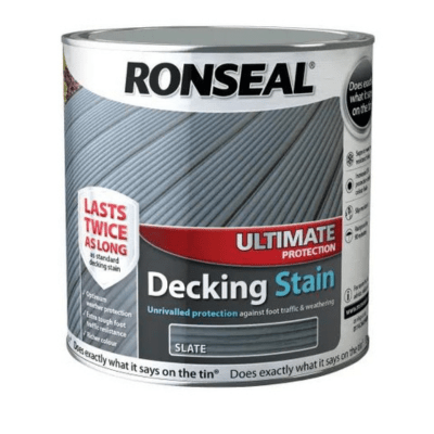 Ronseal Ultimate Protection Decking Stain 2.5 Litres - All Colours - Ronseal