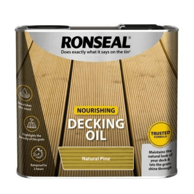 Ronseal Decking Oil 2.5 Litres - Natural Pine - Ronseal