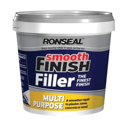 Ronseal Smooth Finish Multipurpose Wall Filler Ready Mixed - 2.2kg - Ronseal
