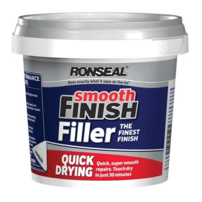 Ronseal Smooth Finish Quick Drying Multipurpose Filler - 600g - Ronseal