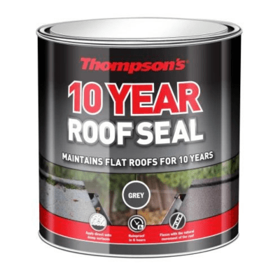 Ronseal Thompsons 10 Year Roof Seal 1 Litre - Grey - Ronseal
