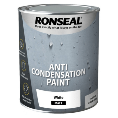 Ronseal Anti Condensation Paint White Matt - 2.5 Litres - Ronseal