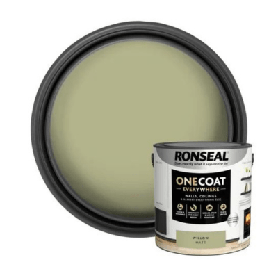 Ronseal One Coat Everywhere Interior Paint 2.5 Litres - Willow - Ronseal