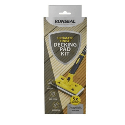 Ronseal Ultimate Finish Decking Pad Kit - Ronseal