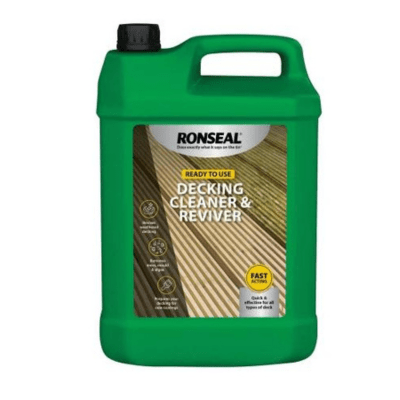 Ronseal Decking Cleaner and Reviver - 5 Litre - Ronseal