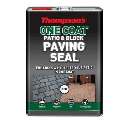 Ronseal Thompsons One Coat Patio and Block Paving Seal - 5 Litre - Ronseal