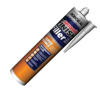 Ronseal Smooth Finish Super Flexible Filler Cartridge - 300ml - Ronseal