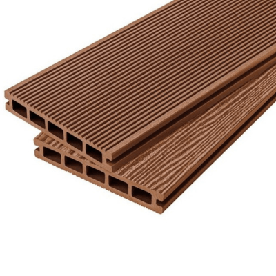 Cladco WPC Grooved Reversible Hollow Decking Board 150mm x 25mm x 4m - All Colours - Cladco