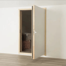 Load image into Gallery viewer, DWF Fire Resistant Loft Eave Door - All Sizes - Fakro
