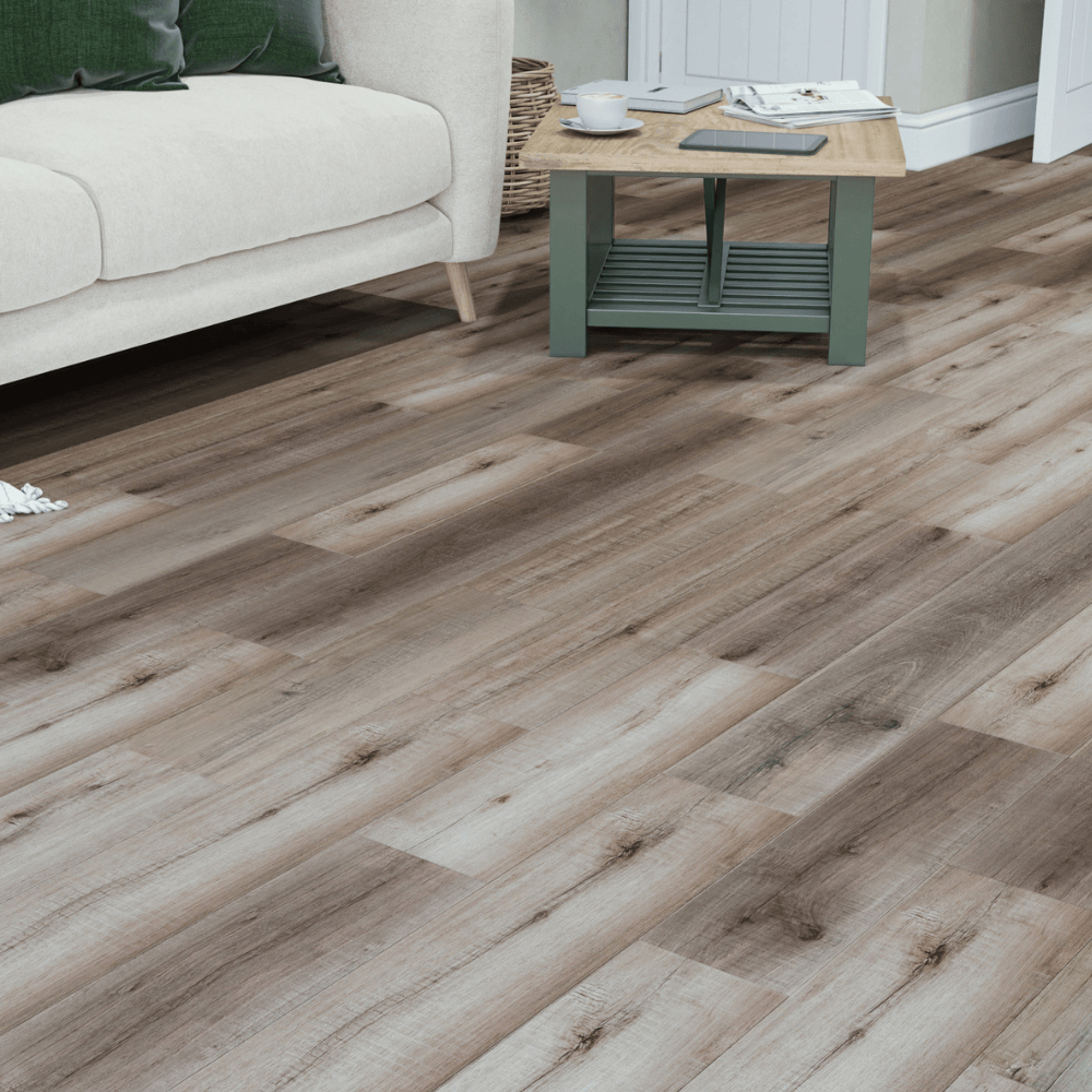 SPC Easy Click Flooring with Built-in Underlay - Blonde Oak (Pack of 10) - Radmat