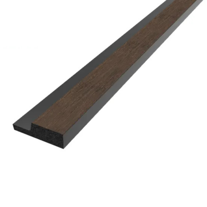 SplashPro Narrow Slat Wall Panel Trim 2400mm x 42mm x 12mm - All Colours