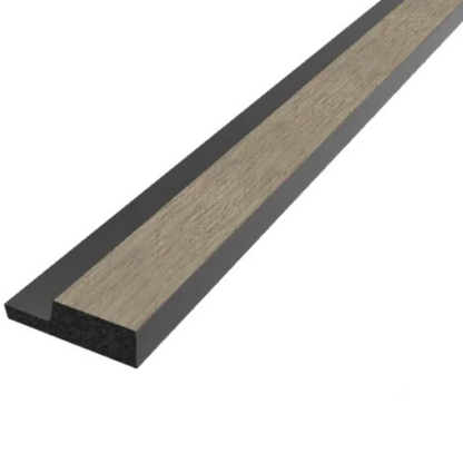 SplashPro Narrow Slat Wall Panel Trim 2400mm x 42mm x 12mm - All Colours