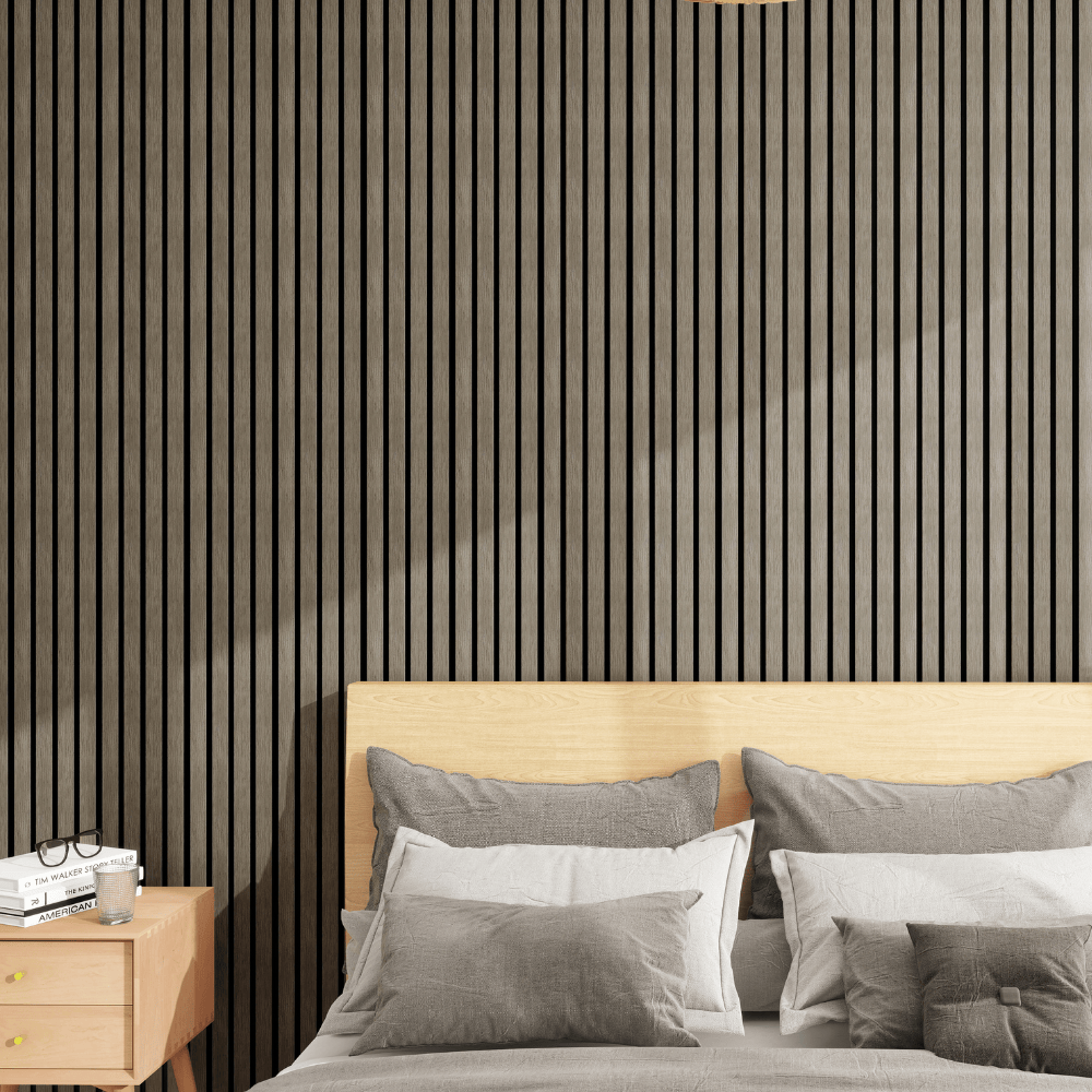 SplashPro Narrow Slat Wall Panel 2400mm x 200mm x 12mm - All Colours - The Wood Wall Panel Company Wall Panel