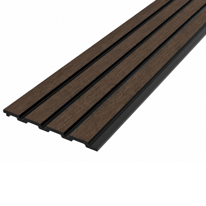 SplashPro Narrow Slat Wall Panel 2400mm x 200mm x 12mm - All Colours