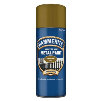 Hammerite Direct to Rust Smooth Finish Aerosol 400ml - All Colours - Hammerite