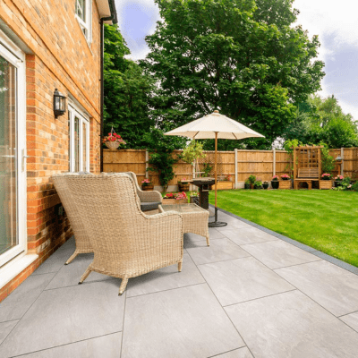 Windermere Outdoor Porcelain Paving Tile - 900mm x 600mm - Beige - Spectrum