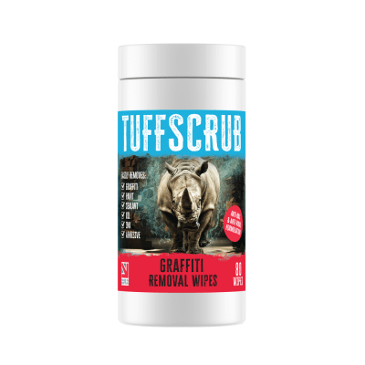 Vinco Tuffscrub Graffiti Wipes - (Tub of 80) - Vinco Sanitation