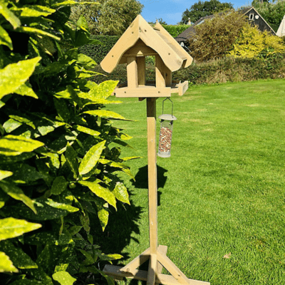 Churnet Valley Bird Table with House - Churnet Valley