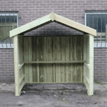 Load image into Gallery viewer, Churnet Valley XL Smoking Shelter Apex Roof - Churnet Valley
