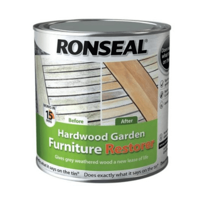 Ronseal Hardwood Garden Furniture Restorer - 1 Litre - Ronseal