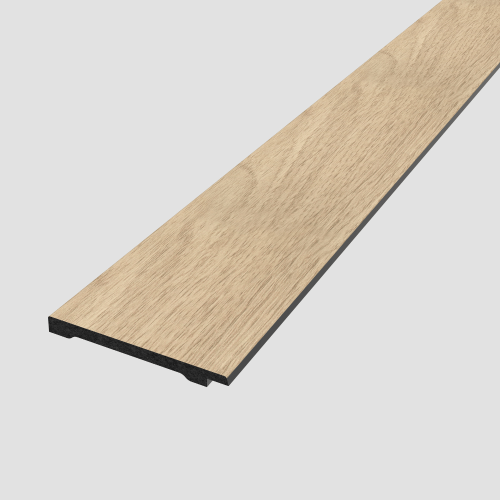 SplashPro Wide Slat Wall Panel 2400mm x 315mm x 7mm - All Colours - The Wood Wall Panel Company