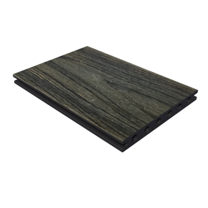 Piranha TerraFuzion Premium Reversible Decking Board 140mm x 23mm x 3.6m - Mocha/Espresso