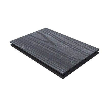 Piranha TerraFuzion Premium Reversible Decking Board 140mm x 23mm x 3.6m - Slate/Graphite