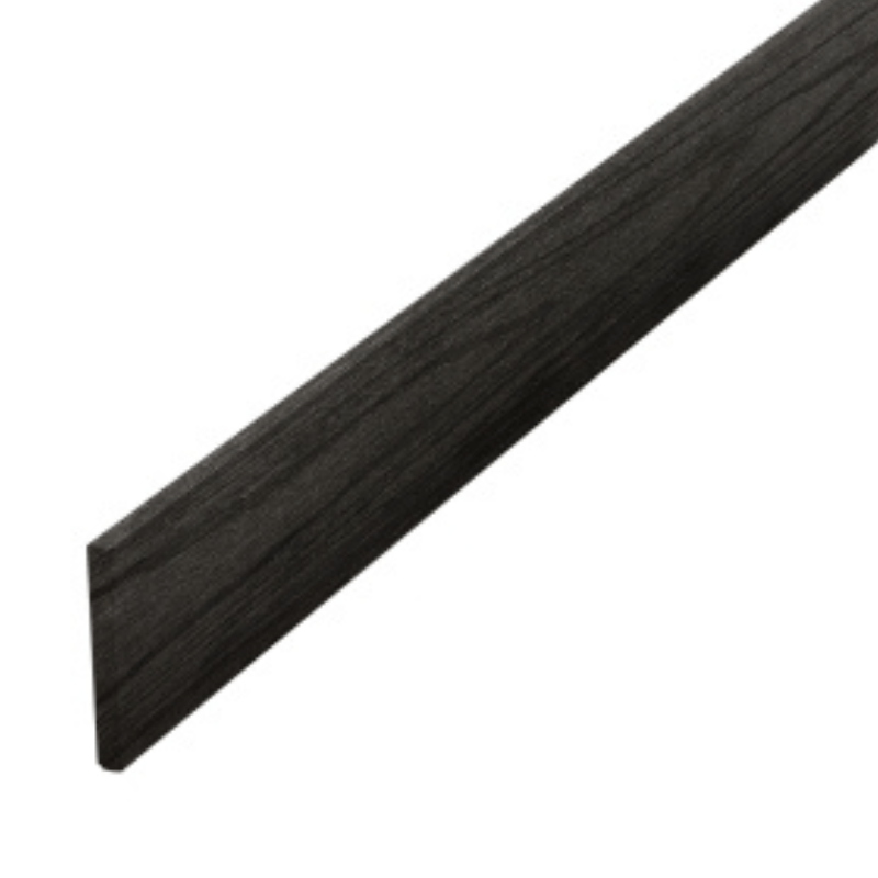 Piranha TerraFuzion Fascia Board 120mm x 10mm x 3.6m -  Graphite - Piranha