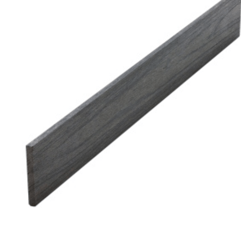 Piranha TerraFuzion Fascia Board 120mm x 10mm x 3.6m -  Slate - Piranha