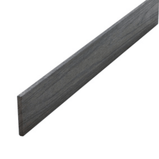 Piranha TerraFuzion Fascia Board 120mm x 10mm x 3.6m -  Slate - Piranha