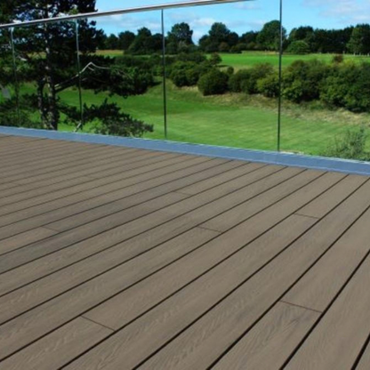 Piranha Hunter Fascia Board 150mm x 10mm x 3.6m - Brown