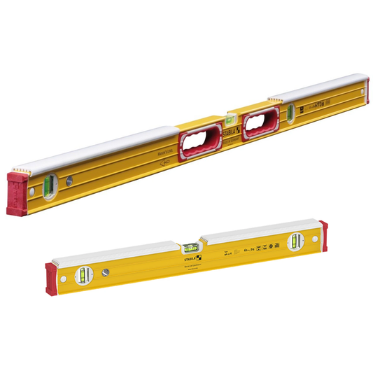 Stabila Mason's Spirit Level Twin Pack 96 2K And 196 2K