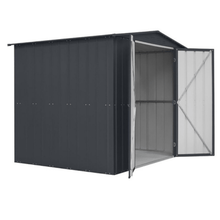 Load image into Gallery viewer, Lotus 8ft x 6ft Double Hinged Apex Metal Garden Shed - Store More Garden Buildings
