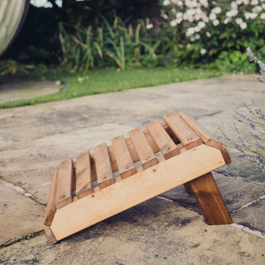 Churnet Valley Redwood Footstool - Churnet Valley