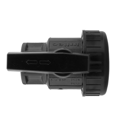 ¾” BSP Water Butt Fitting with Full Flow PP Valve and 20mm MDPE Fitting - Best4Trade-Retail Garden watering