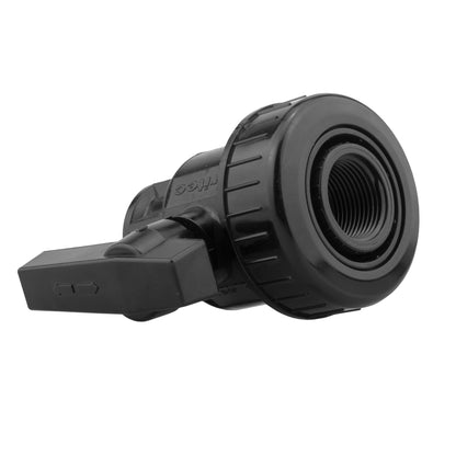 ¾” BSP Water Butt Fitting with ¾” BSPF Full Flow PP Valve