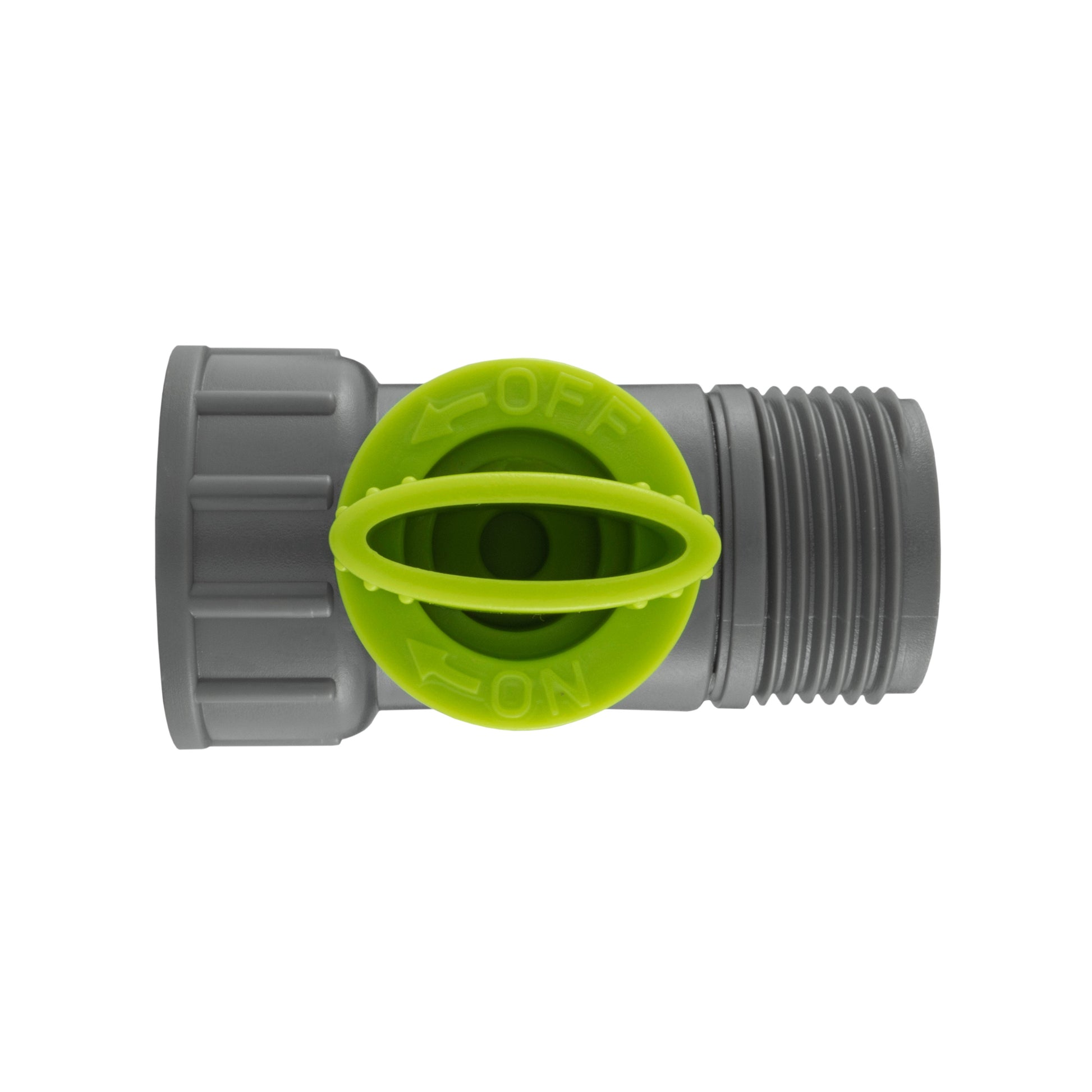 Tap Adapter with Valve 3/4" BSPM-F Lime - Best4Trade-Retail Garden watering