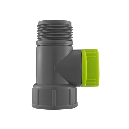 IBC 2” S60X6 Cap with BSP Threaded Valve and Hose Connector Lime - Best4Trade-Retail