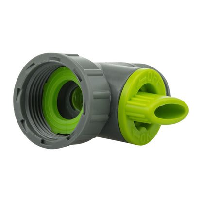 Tap Adapter with Valve 3/4" BSPM-F Lime - Best4Trade-Retail Garden watering