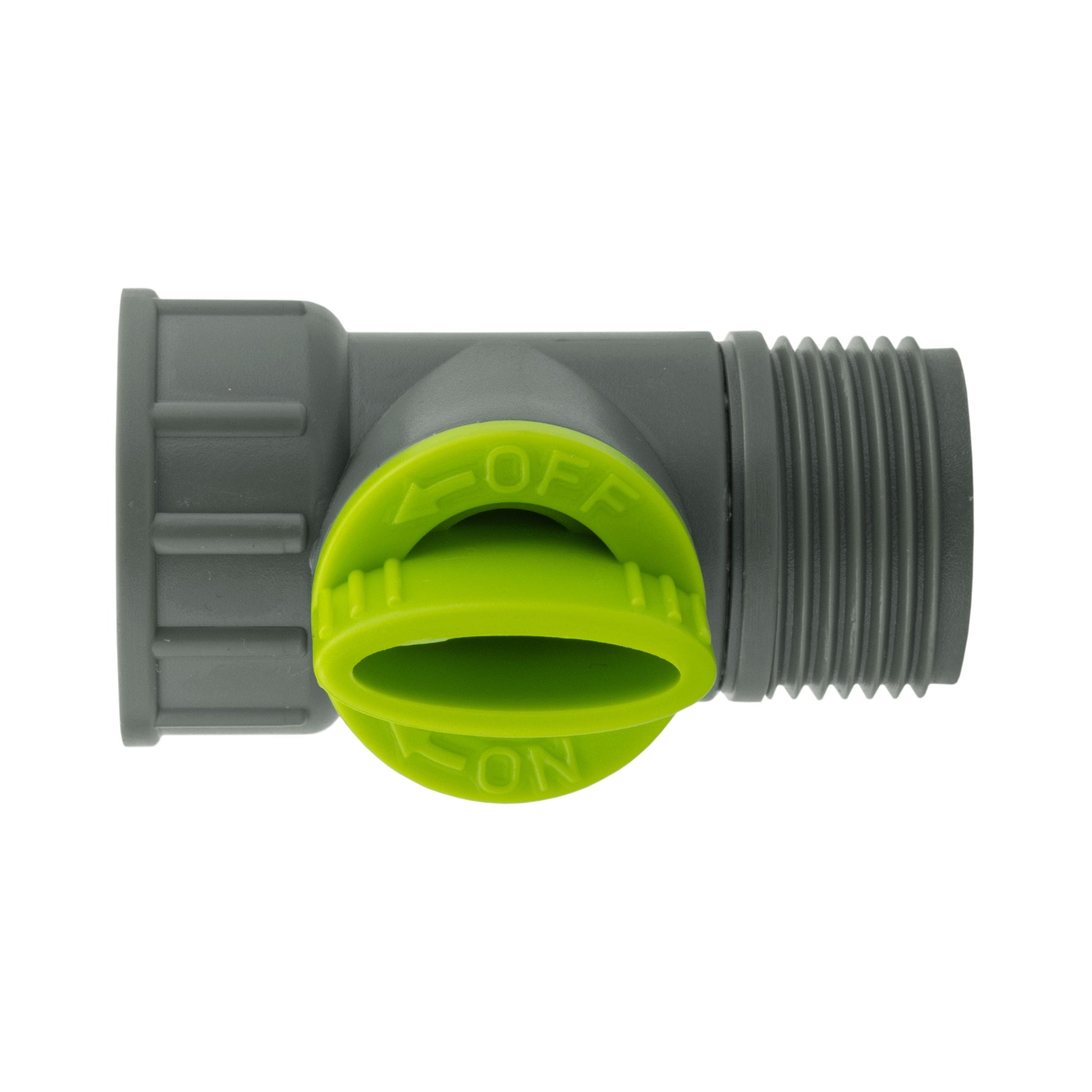 Tap Adapter with Valve 3/4" BSPM-F Lime - Best4Trade-Retail Garden watering