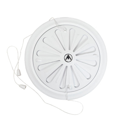 Adjustable Louvre Vent Round 80mm-160mm White - Best4Trade-Retail