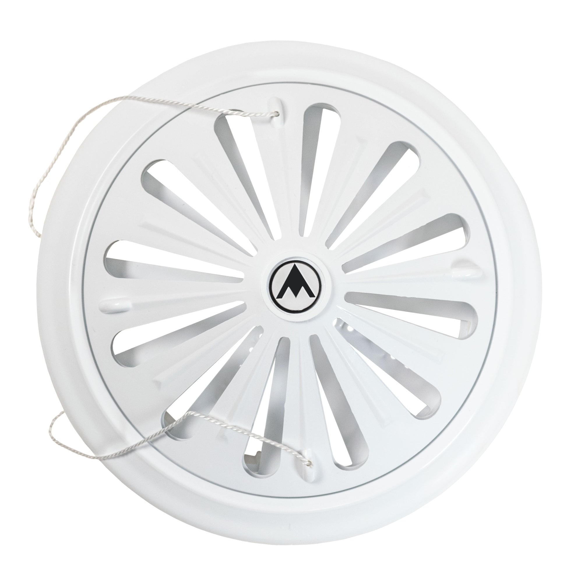 Adjustable Louvre Vent Round 80mm-160mm White - Best4Trade-Retail