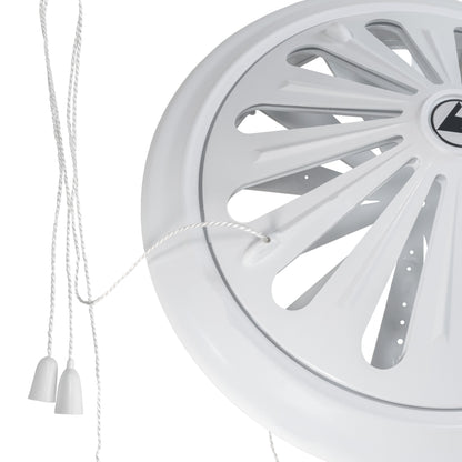 Adjustable Louvre Vent Round 80mm-160mm White - Best4Trade-Retail