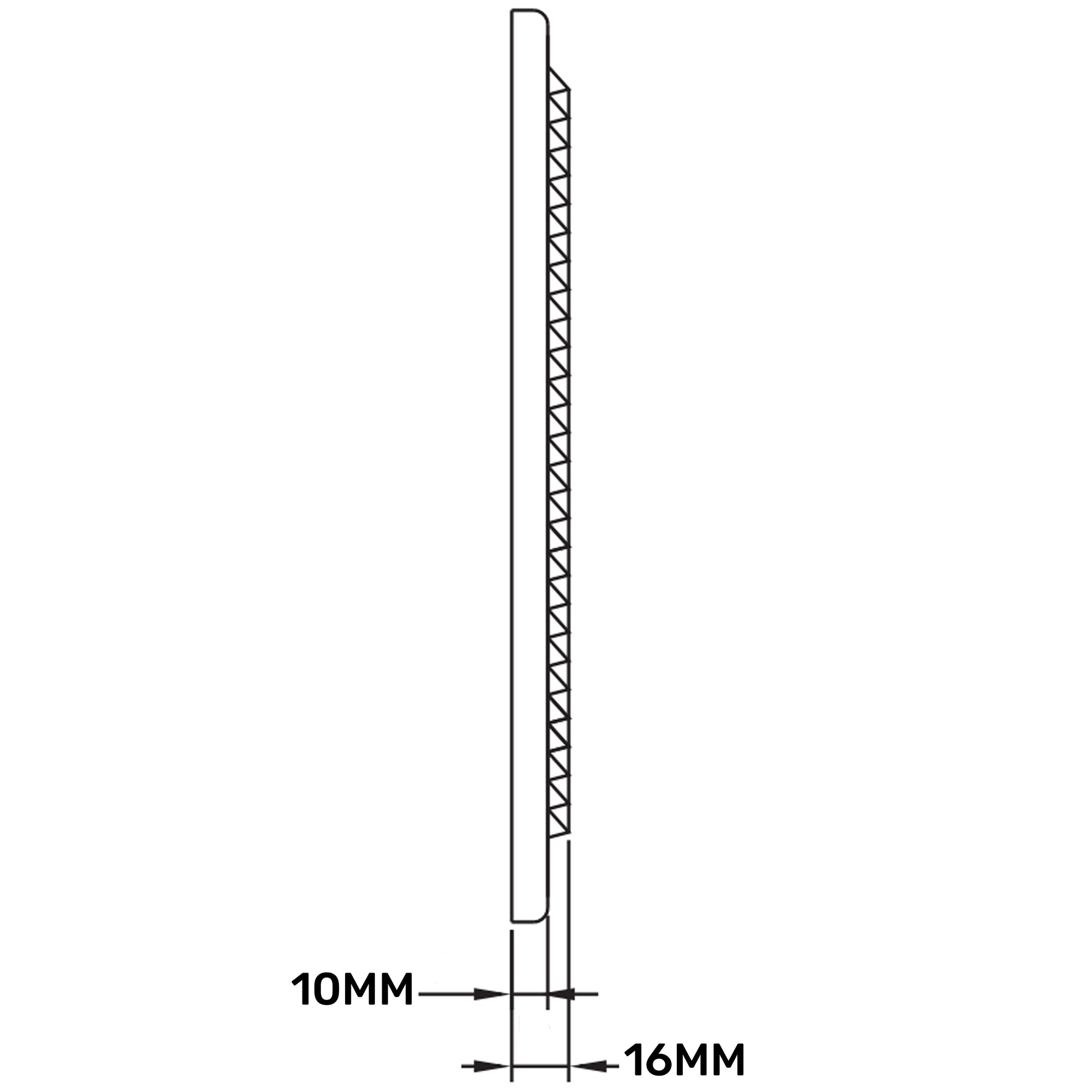 Louvre Vent D/180X250RW Classic 180mm X 250mm with Fly Screen - Best4Trade-Retail