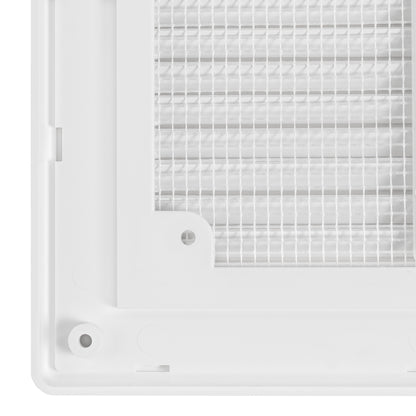 Louvre Vent D/180X250RW Classic 180mm X 250mm with Fly Screen - Best4Trade-Retail