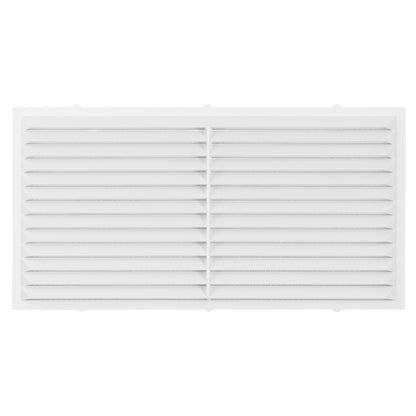 Louvre Vent  D/220X120W Classic 220mm X 120mm with Fly Screen - Best4Trade-Retail