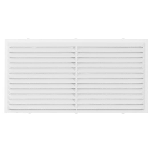 Louvre Vent  D/220X120W Classic 220mm X 120mm with Fly Screen - Best4Trade-Retail