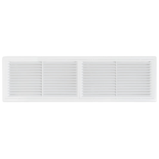 Louvre Vent D/430X110RW Classic 430mm X 110mm with Fly Screen - Best4Trade-Retail