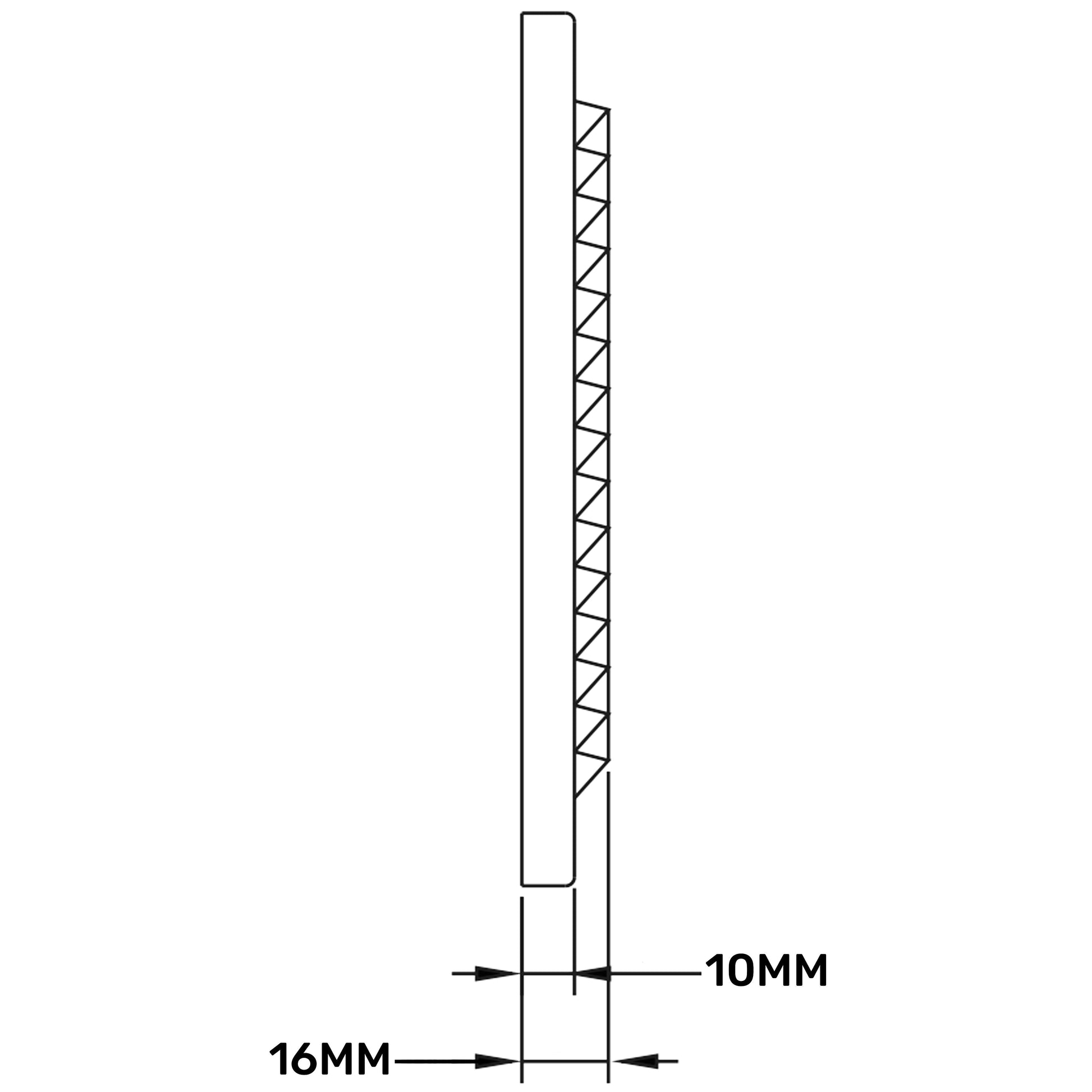 Louvre Vent D/210RW Classic 210mm - Best4Trade-Retail