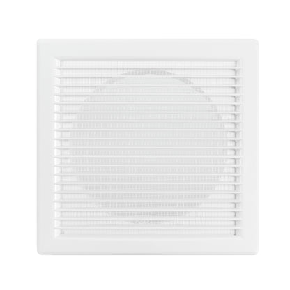 Through Wall Ventilation Kit DL0163 Louvre Vent with White External Vent - Best4Trade-Retail OTHER